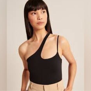 Abercrombie | Asymmetrical bodysuit tank